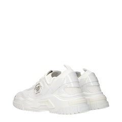 Baskets Philipp Plein blanches en tissu à plateforme - EU40/US7