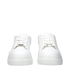 Philipp Plein White Leather Low Top Sneakers