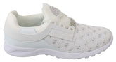 Philipp Plein White Polyester Casual Sneakers Shoes - EU37/US6.5 - Sneakers