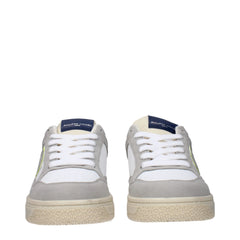 Philippe Model White Leather Sneakers