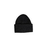 Pieces Black Recycled Polyester Caps Baseball Hat - UNI - Beanies