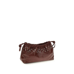Pierre Hardy Bordeaux Calf Leather Bos Taurus Shoulder Bag
