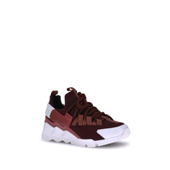 Pierre Hardy Bordeaux Neoprene Athletic Sneakers - Athletic Shoes