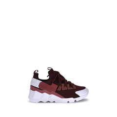 Pierre Hardy Bordeaux Neoprene Athletic Sneakers - Athletic Shoes
