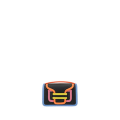 Pierre Hardy Multicolor Calf Leather Bos Taurus Shoulder Bag