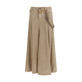 PINKO Beige Denim Skirt - IT40 | M