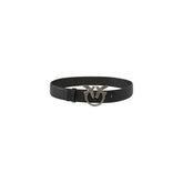 PINKO Bicolor Leather Regular Belt - XS - Belts