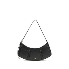 Sac bandoulière Pinko en veau noir Bos Taurus