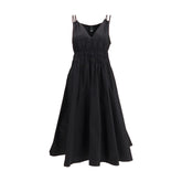 PINKO Black Cotton Casual Dress