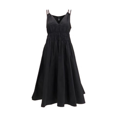 PINKO Black Cotton Casual Dress