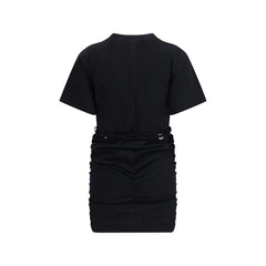 PINKO Black Cotton Casual Dress - S