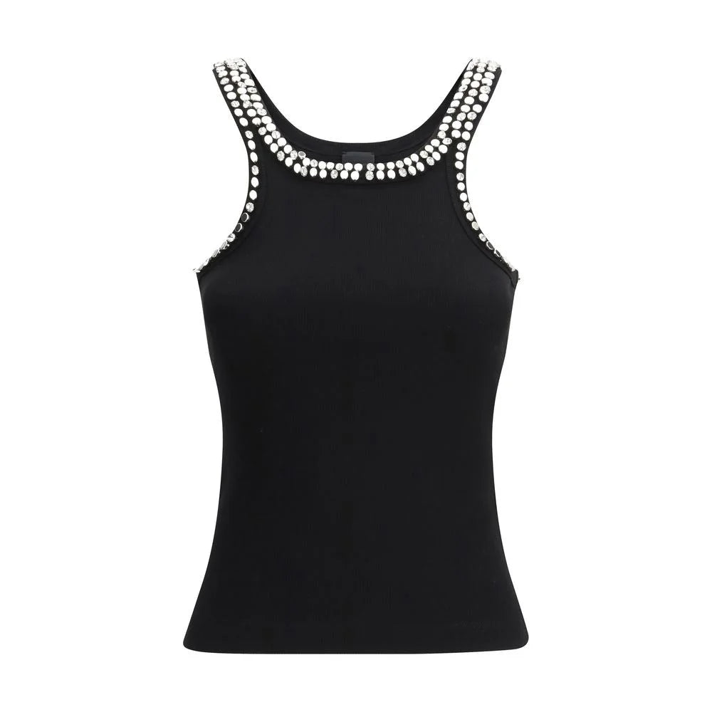 PINKO Black Cotton Top