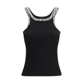 PINKO Black Cotton Top