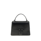 PINKO Black Lamb Ovis Aries Aries Handbag - Convertible Bags
