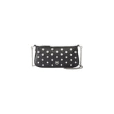 PINKO Black Leather Handbag - Clutch Bags