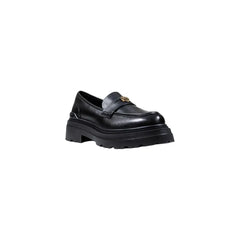 PINKO Black Leather Platform Pumps - EU41/US11