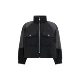 PINKO Black Polyester Shell Jacket