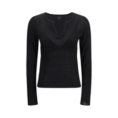 PINKO Black Viscose Sweatshirt