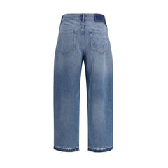 PINKO Blue Cotton Jeans Denim
