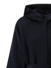 PINKO Blue Polyamide Coat - S