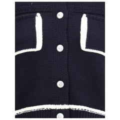 PINKO Cardigan with contrasting profiles - IT40 | M - Cardigans