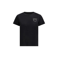 PINKO Eembroidered logo T-Shirt - T-Shirts