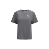 PINKO Gray Cotton T-Shirt
