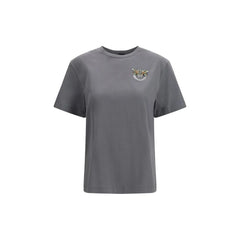 PINKO Gray Cotton T-Shirt