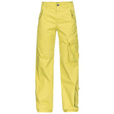 PINKO Green Cotton Women Cargo Pant - IT38|XS - Cargo Pants