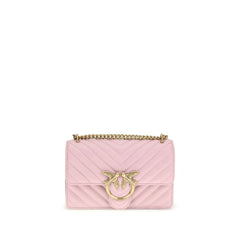 PINKO Multicolor Calf Leather Bos Taurus Shoulder Bag