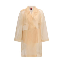 PINKO Multicolor Silk Trench Coat - Trench Coats