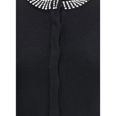 PINKO Rhinestone Cardigan - Cardigans