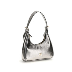 PINKO Silver Lamb Ovis Aries Aries Handbag - Shoulder Bags