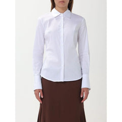 PINKO White Cotton Dress Shirt - EU40