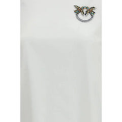 PINKO White Cotton T-Shirt