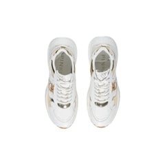 PINKO White Leather Sneaker
