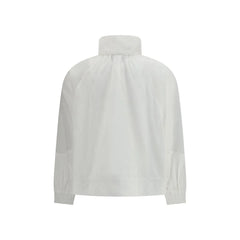 PINKO White Polyester Shell Jacket