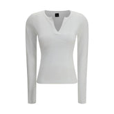 PINKO White Viscose Sweatshirt