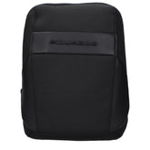 Piquadro Black Fabric Crossbody Bags