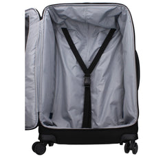 Piquadro Black Fabric Luggage And Travel