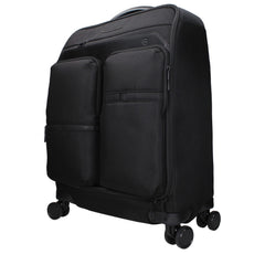 Piquadro Black Fabric Luggage And Travel