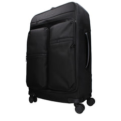 Piquadro Black Fabric Luggage And Travel
