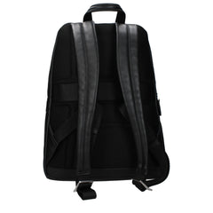Piquadro Mochila de Couro Preto