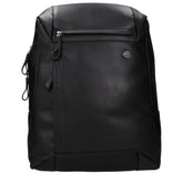 Piquadro Black Leather Backpack