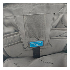 Piquadro Black Leather Backpacks