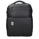 Piquadro Black Leather Backpacks