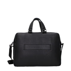 Sacs de voyage et ordinateur en cuir noir Piquadro