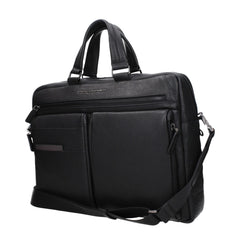 Sacs de voyage et ordinateur en cuir noir Piquadro