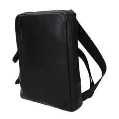 Piquadro Geantă crossbody piele neagră