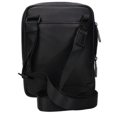 Piquadro Black Leather Crossbody Bag